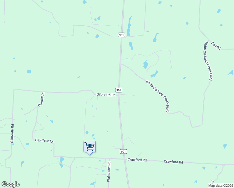 map of restaurants, bars, coffee shops, grocery stores, and more near 687 Gilbreath Road in Sadler