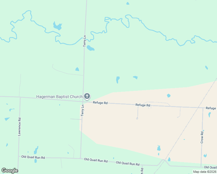 map of restaurants, bars, coffee shops, grocery stores, and more near 1270 Terry Lane in Pottsboro