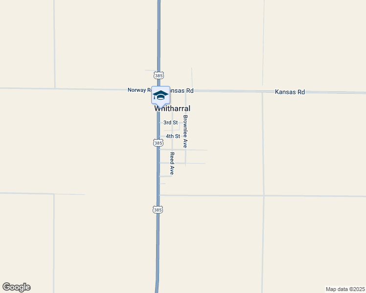map of restaurants, bars, coffee shops, grocery stores, and more near 410 Brownlee Avenue in Levelland