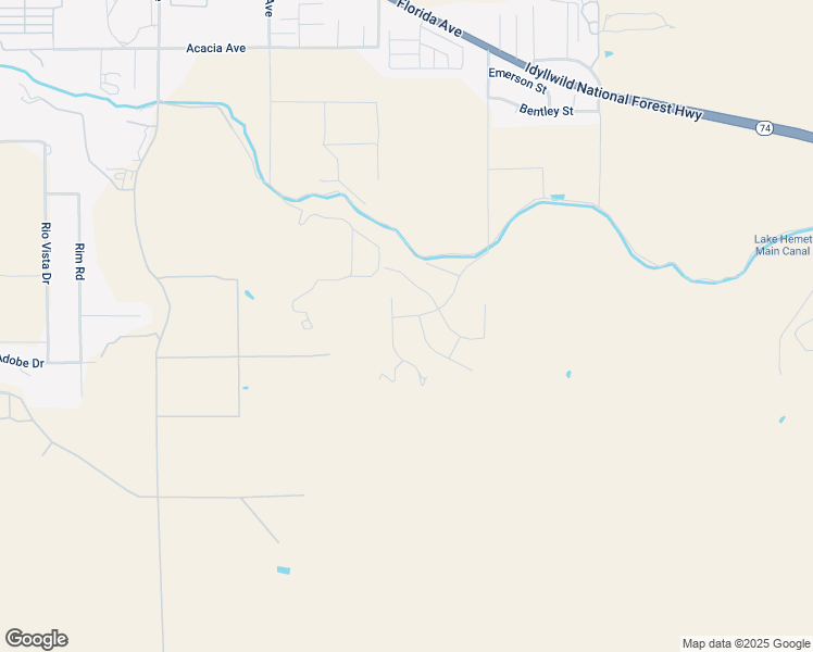 map of restaurants, bars, coffee shops, grocery stores, and more near 26728 Valle Heights Road in Hemet