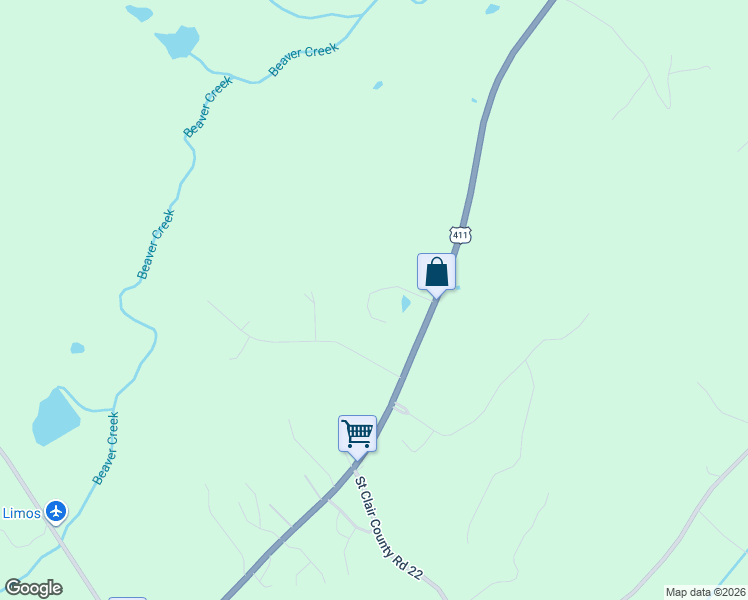 map of restaurants, bars, coffee shops, grocery stores, and more near 175 Trapper's Way in Springville