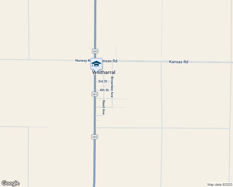 map of restaurants, bars, coffee shops, grocery stores, and more near 410 Brownlee Ave in Levelland