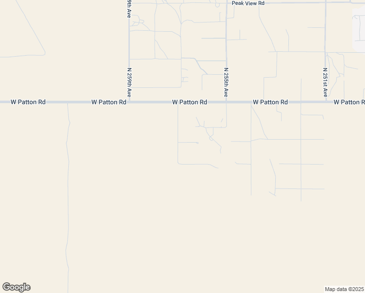 map of restaurants, bars, coffee shops, grocery stores, and more near 25645 West Blue Sky Drive in Wittmann