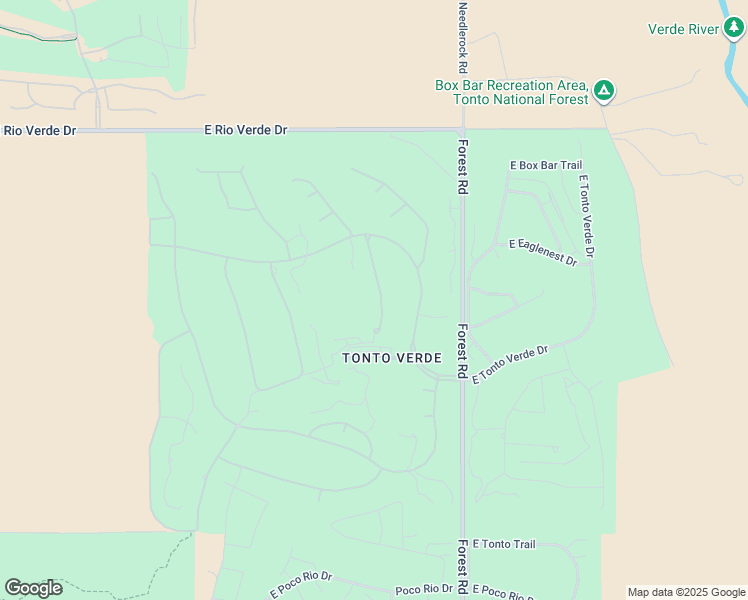 map of restaurants, bars, coffee shops, grocery stores, and more near 27420 North Montana Drive in Rio Verde