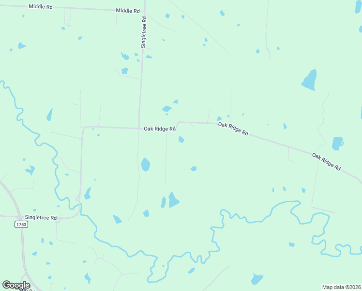 map of restaurants, bars, coffee shops, grocery stores, and more near 326 Oak Ridge Road in Denison