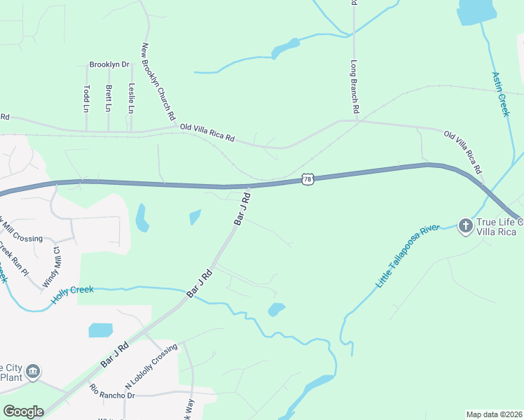 map of restaurants, bars, coffee shops, grocery stores, and more near 130 Bar J Road in Temple