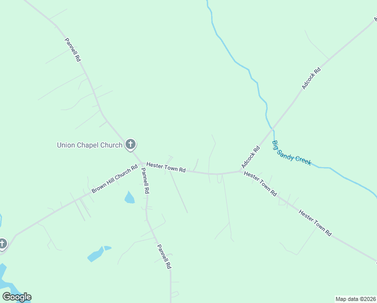 map of restaurants, bars, coffee shops, grocery stores, and more near 2650 Hester Town Road in Monroe