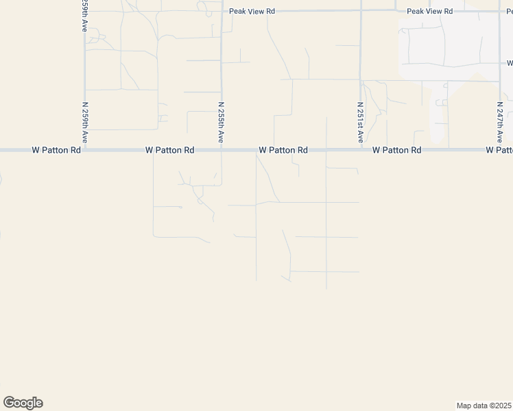 map of restaurants, bars, coffee shops, grocery stores, and more near 25414 West Blue Sky Drive in Wittmann