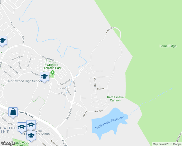 map of restaurants, bars, coffee shops, grocery stores, and more near 108 Viano in Irvine