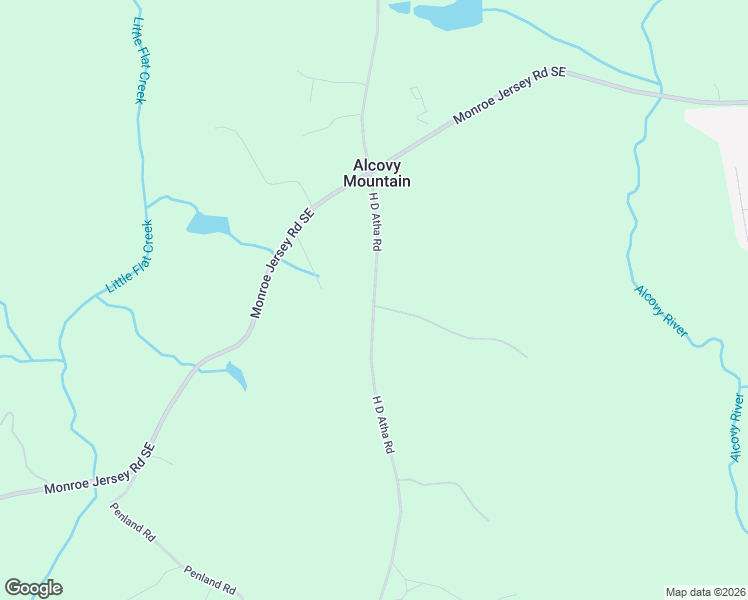 map of restaurants, bars, coffee shops, grocery stores, and more near 2759 H D Atha Road in Covington