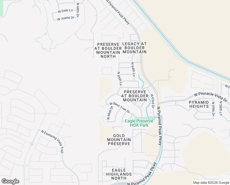 map of restaurants, bars, coffee shops, grocery stores, and more near 6608 West Gambit Trail in Phoenix