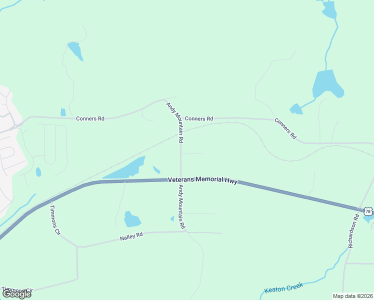 map of restaurants, bars, coffee shops, grocery stores, and more near 8638 Ale Lane in Villa Rica