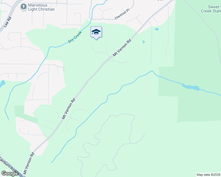 map of restaurants, bars, coffee shops, grocery stores, and more near 2416 Mount Vernon Road in Lithia Springs