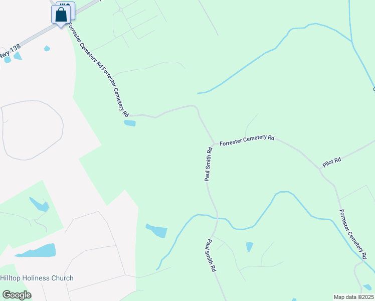 map of restaurants, bars, coffee shops, grocery stores, and more near 774 Forrester Cemetery Road in Covington