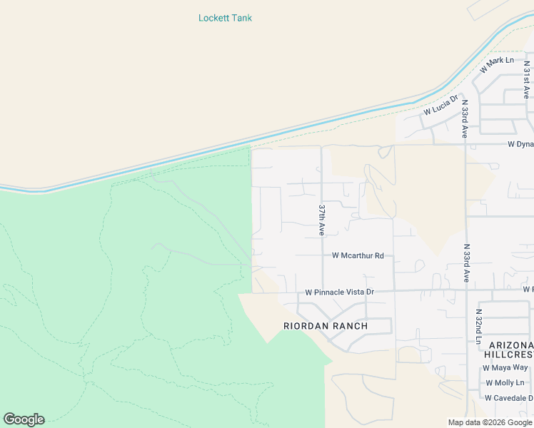 map of restaurants, bars, coffee shops, grocery stores, and more near 27639 North 39th Avenue in Phoenix