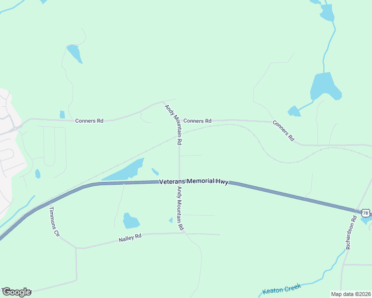 map of restaurants, bars, coffee shops, grocery stores, and more near 8638 Ale Lane in Villa Rica