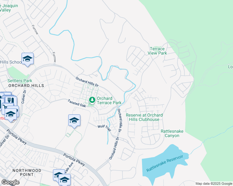 map of restaurants, bars, coffee shops, grocery stores, and more near 118 Working Ranch in Irvine
