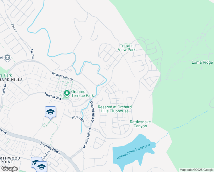 map of restaurants, bars, coffee shops, grocery stores, and more near 100 Viano in Irvine