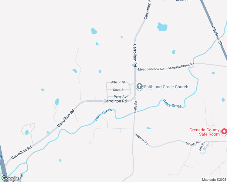 map of restaurants, bars, coffee shops, grocery stores, and more near 66 Perry Avenue in Grenada