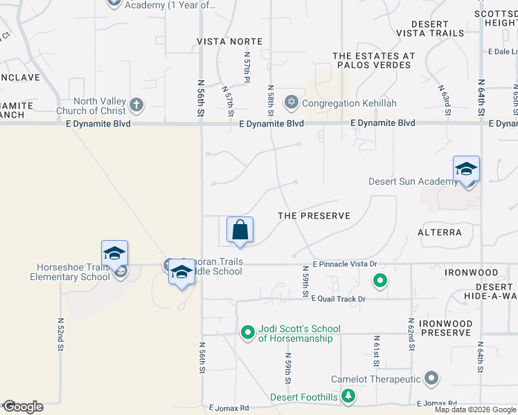 map of restaurants, bars, coffee shops, grocery stores, and more near 5725 East Hedgehog Place in Scottsdale