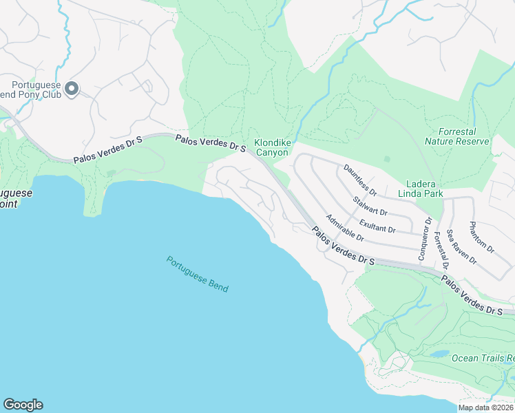 map of restaurants, bars, coffee shops, grocery stores, and more near 122 Spindrift Lane in Rancho Palos Verdes