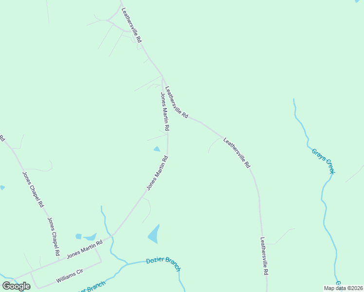 map of restaurants, bars, coffee shops, grocery stores, and more near 1090 Jones Martin Road in Lincolnton