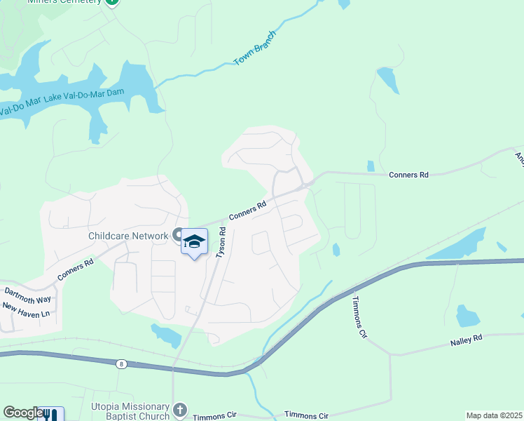 map of restaurants, bars, coffee shops, grocery stores, and more near 1010 Rolling Meadows Road in Villa Rica