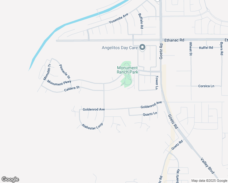 map of restaurants, bars, coffee shops, grocery stores, and more near 213 Caldera Street in Perris