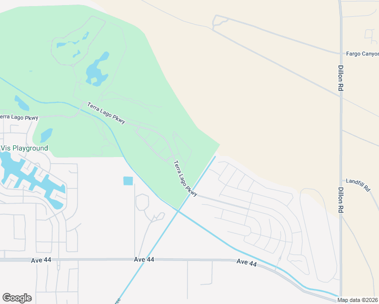 map of restaurants, bars, coffee shops, grocery stores, and more near 42963 Ascona Lane in Indio