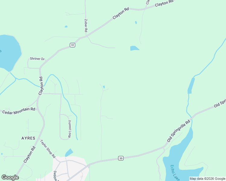 map of restaurants, bars, coffee shops, grocery stores, and more near Solid Rock Rd in Trussville