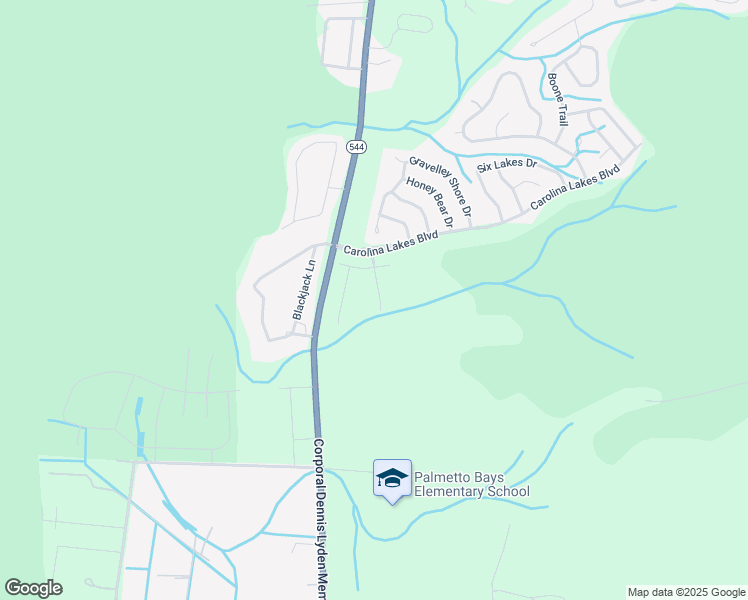 map of restaurants, bars, coffee shops, grocery stores, and more near 441 Gravelley Shore Drive in Myrtle Beach