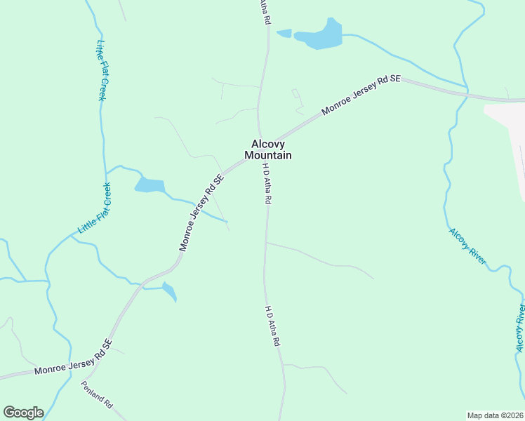 map of restaurants, bars, coffee shops, grocery stores, and more near 2789 H D Atha Road in Covington