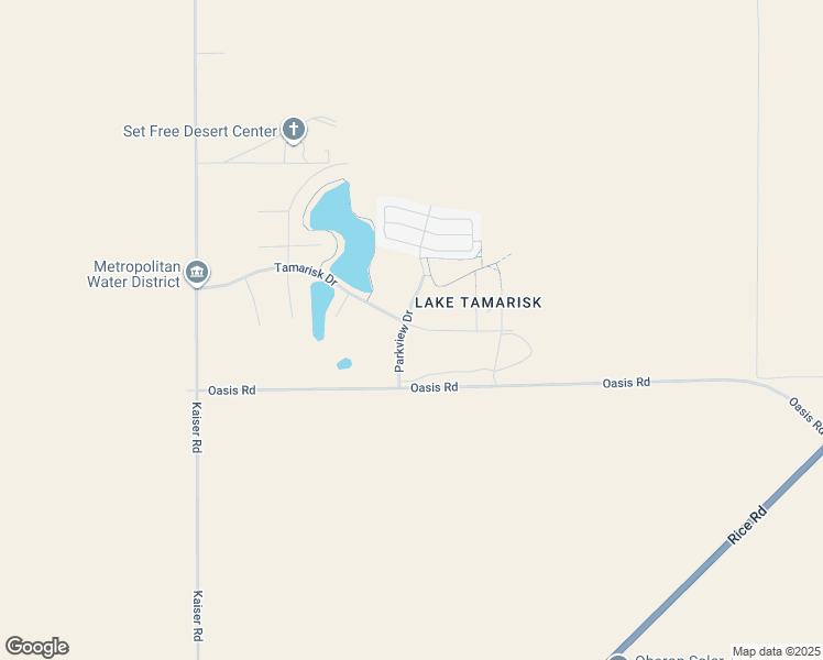 map of restaurants, bars, coffee shops, grocery stores, and more near 43880 Lake Tamarisk Drive in Desert Center