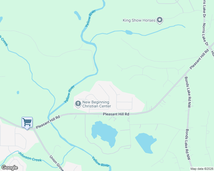 map of restaurants, bars, coffee shops, grocery stores, and more near 1735 Harmony Trace in Lithonia