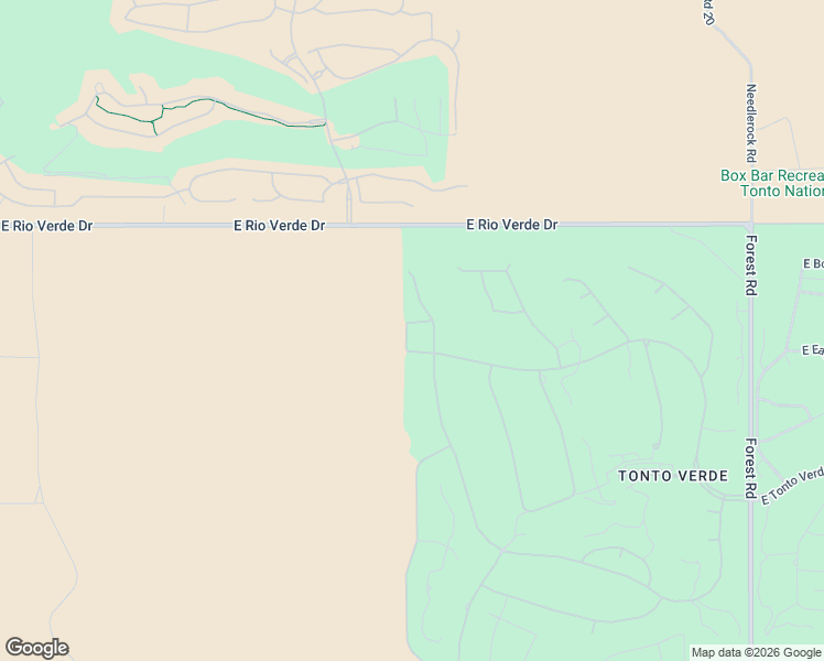 map of restaurants, bars, coffee shops, grocery stores, and more near 18301 East Adobe Way in Rio Verde