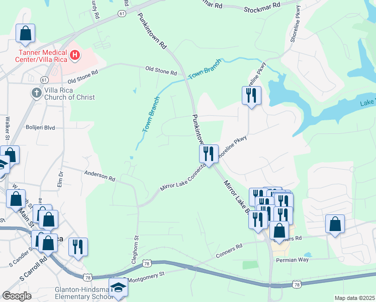 384 Mirror Lake Boulevard, Villa Rica GA Walk Score