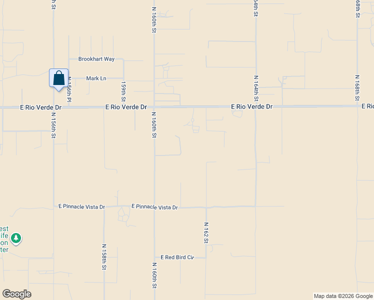 map of restaurants, bars, coffee shops, grocery stores, and more near 27809 North 160th Street in Scottsdale