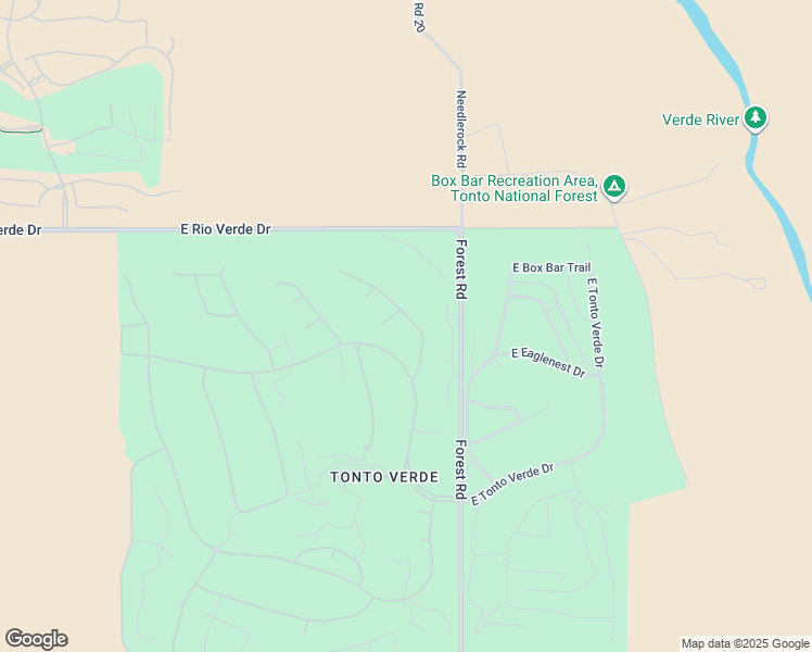 map of restaurants, bars, coffee shops, grocery stores, and more near 27712 Desierto Drive in Rio Verde