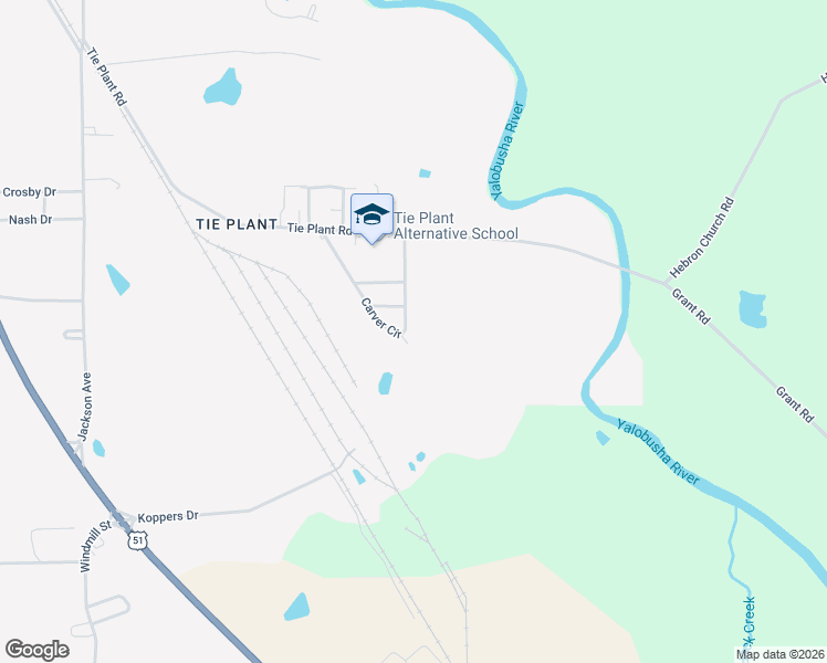 map of restaurants, bars, coffee shops, grocery stores, and more near 305 Carver Circle in Grenada