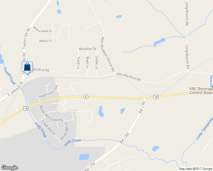 map of restaurants, bars, coffee shops, grocery stores, and more near 1136 U.S. 78 in Temple
