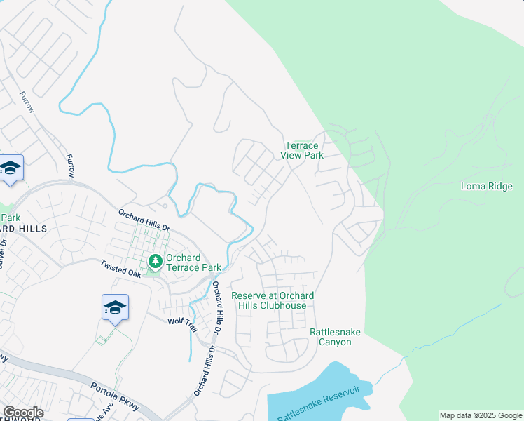 map of restaurants, bars, coffee shops, grocery stores, and more near 103 Winnett in Irvine