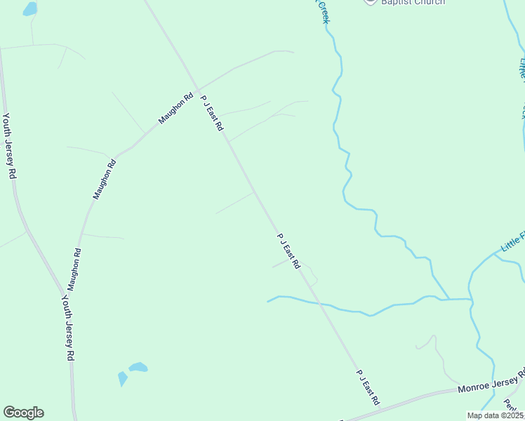 map of restaurants, bars, coffee shops, grocery stores, and more near 1239 P J East Road in Covington