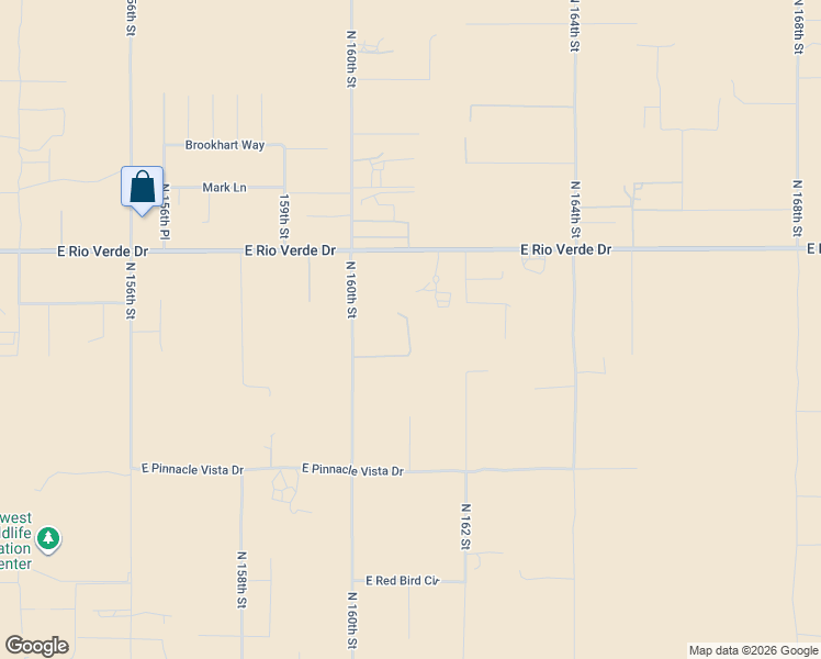 map of restaurants, bars, coffee shops, grocery stores, and more near 27809 North 160th Street in Scottsdale