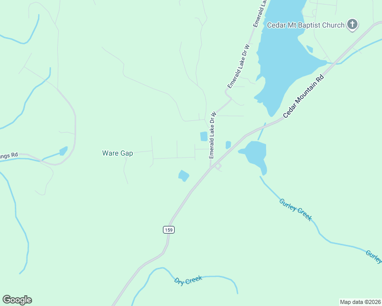map of restaurants, bars, coffee shops, grocery stores, and more near 8208 Emerald Lane in Pinson