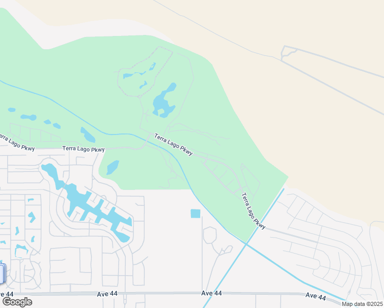 map of restaurants, bars, coffee shops, grocery stores, and more near Terra Lago Parkway in Indio