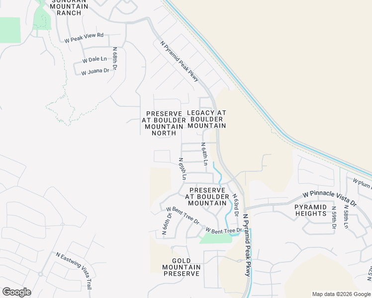 map of restaurants, bars, coffee shops, grocery stores, and more near 6530 West Red Fox Road in Phoenix