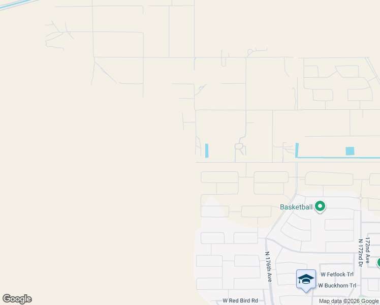 map of restaurants, bars, coffee shops, grocery stores, and more near 28220 North 179th Avenue in Surprise