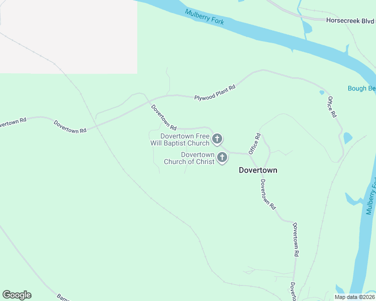 map of restaurants, bars, coffee shops, grocery stores, and more near 1118 Dovertown Road in Cordova