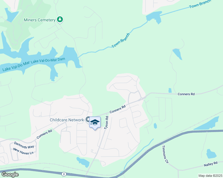 map of restaurants, bars, coffee shops, grocery stores, and more near 354 Jada Lane in Villa Rica