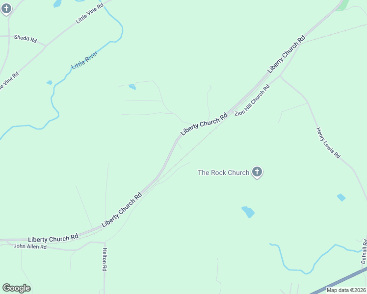 map of restaurants, bars, coffee shops, grocery stores, and more near 1109 Liberty Church Road in Bremen